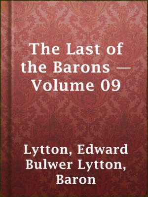 cover image of The Last of the Barons — Volume 09